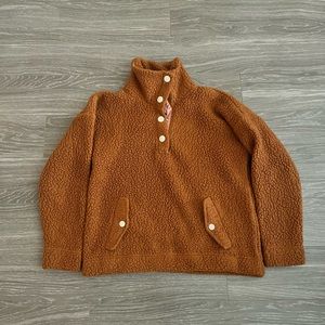 Women’s J Crew Vintage Fleece Sherpa Pullover